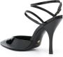 Stuart Weitzman Strapeze leren pumps Zwart - Thumbnail 3