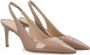 Stuart Weitzman Stuart 75 mm leren pumps Beige - Thumbnail 2