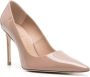 Stuart Weitzman Stuart leren pumps 100 mm Beige - Thumbnail 2