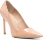 Stuart Weitzman Stuart leren pumps Beige - Thumbnail 2