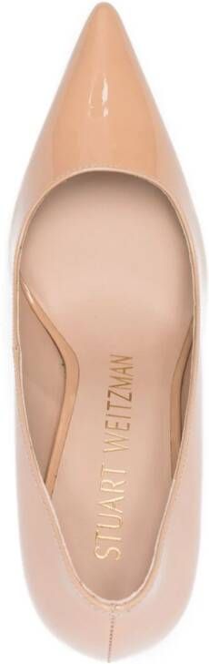 Stuart Weitzman Stuart leren pumps Beige