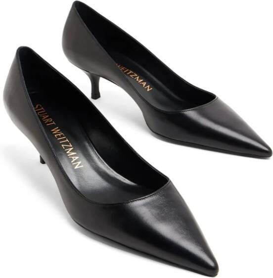 Stuart Weitzman Stuart leren pumps Zwart