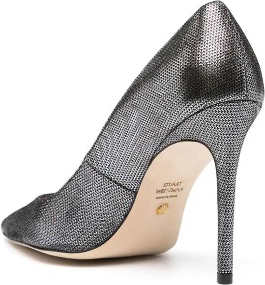 Stuart Weitzman Stuart metallic pumps Grijs