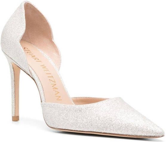 Stuart Weitzman Stuart Scallop D'Orsay pumps Beige