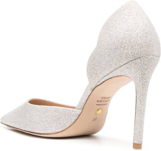 Stuart Weitzman Stuart Scallop D'Orsay pumps Beige