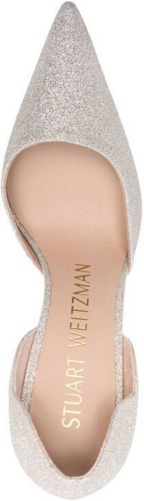 Stuart Weitzman Stuart Scallop D'Orsay pumps Beige