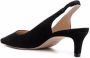 Stuart Weitzman Stuart slingback pumps met puntige neus Zwart - Thumbnail 3