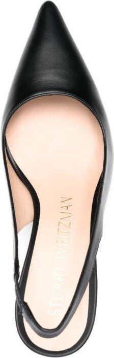 Stuart Weitzman Stuart slingback pumps Zwart