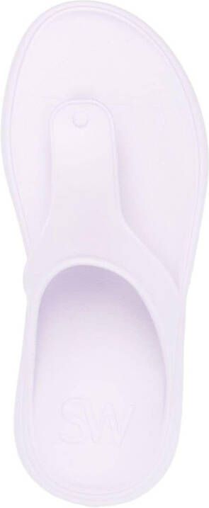 Stuart Weitzman Stuflex teenslippers Paars