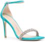 Stuart Weitzman Sue sandalen met gevlochten bandje Blauw - Thumbnail 2