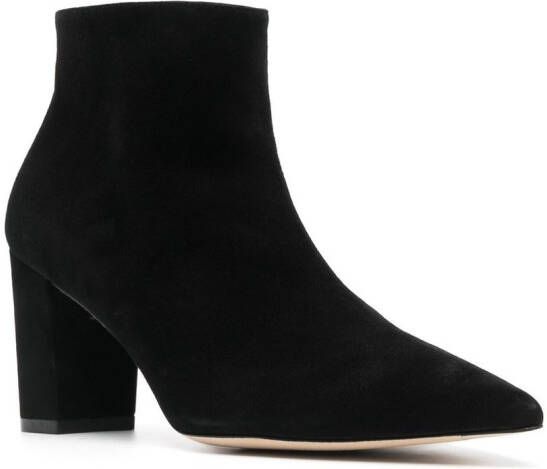 Stuart Weitzman Sue suède laarzen Zwart