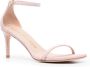 Stuart Weitzman Suède sandalen Roze - Thumbnail 2