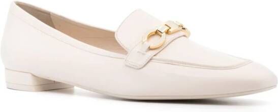 Stuart Weitzman SW Signature 25 mm loafers Beige