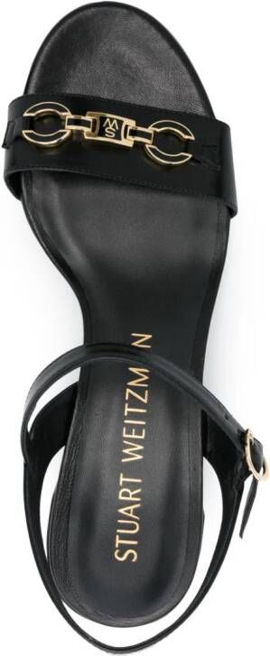 Stuart Weitzman SW Signature 35 sandalen Zwart