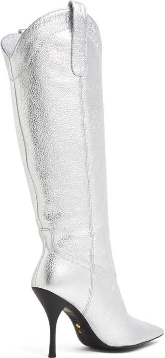 Stuart Weitzman Cowboylaarzen Zilver