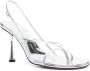 Studio Amelia Pisa sandalen met open neus Zilver - Thumbnail 2