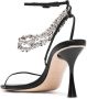 Studio Amelia Trinket leren sandalen Zwart - Thumbnail 3