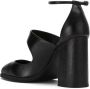 Studio Chofakian leer cut-out pumps Zwart - Thumbnail 3