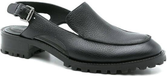 Studio Chofakian Leren loafers Zwart