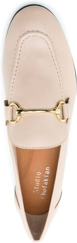 Studio Chofakian Loafers met ronde neus Beige