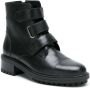 Studio Chofakian Milestone leren combat boots Zwart - Thumbnail 2