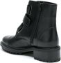 Studio Chofakian Milestone leren combat boots Zwart - Thumbnail 3