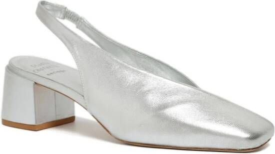 Studio Chofakian Scarpin Studio 45 leren pumps Zilver