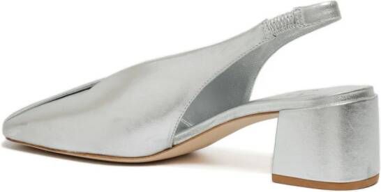 Studio Chofakian Scarpin Studio 45 leren pumps Zilver