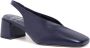 Studio Chofakian Scarpin Studio 45mm leren pumps Blauw - Thumbnail 2