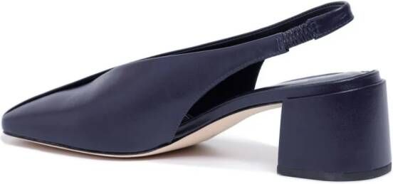 Studio Chofakian Scarpin Studio 45mm leren pumps Blauw