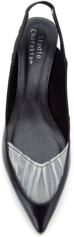 Studio Chofakian Slingback pumps Zwart