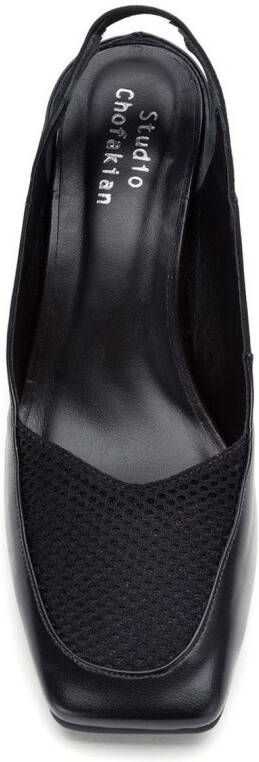 Studio Chofakian Slingback pumps Zwart