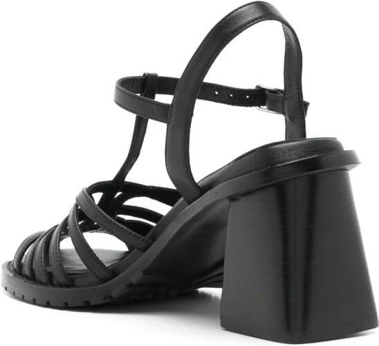 Studio Chofakian Studio 132 leren sandalen Zwart