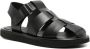 Studio Nicholson Cassius leren sandalen Zwart - Thumbnail 2