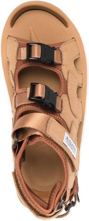 Suicoke Boak-V sandalen met klittenband Bruin