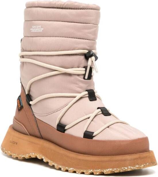 Suicoke Bower gewatteerde snow boots Roze