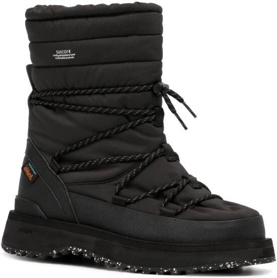 Suicoke Bower gewatteerde snow boots Zwart