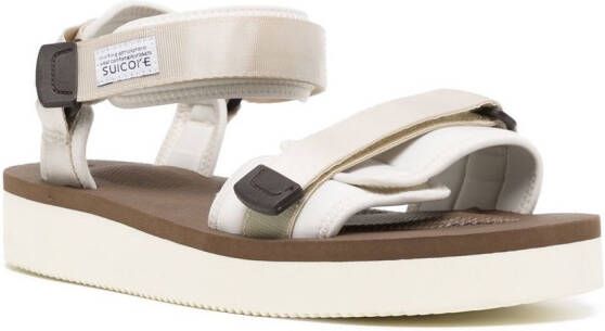 Suicoke CEL-PO sandalen met klittenband Wit
