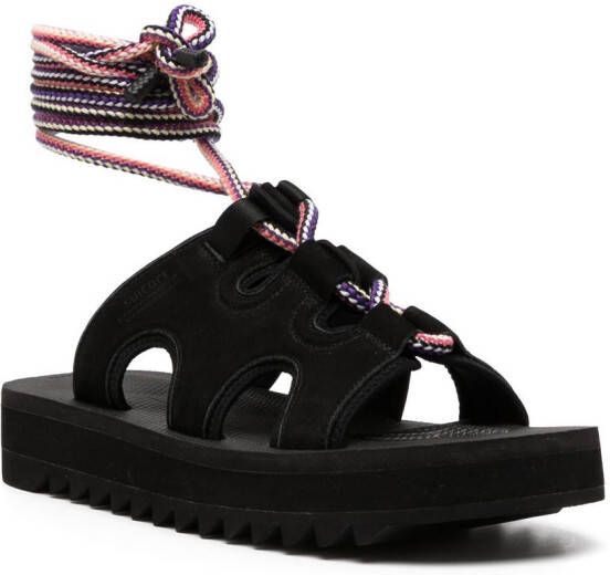 Suicoke Chunky sandalen Zwart