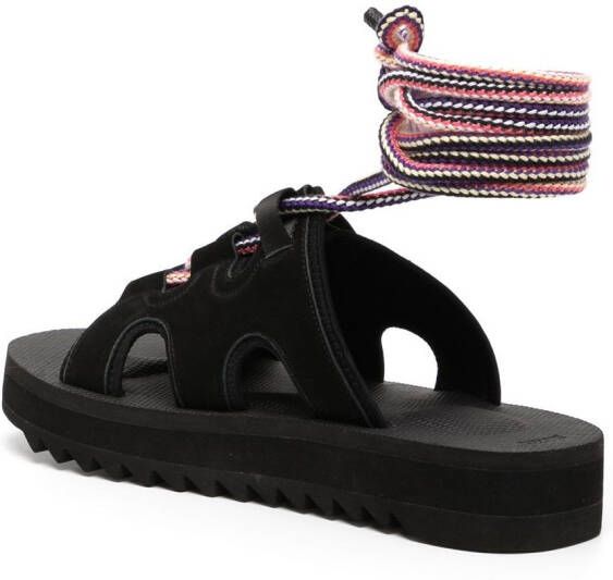 Suicoke Chunky sandalen Zwart