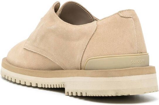 Suicoke Dare Sevab suède derby schoenen Beige