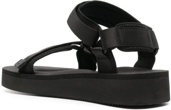 Suicoke DEPA-2PO sandalen met plateauzool Zwart