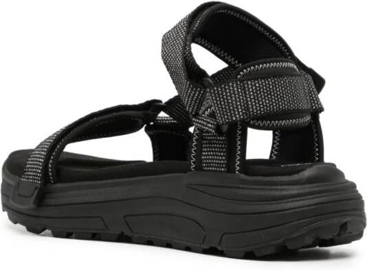 Suicoke Depa Run 2 sandalen met logopatch Zwart