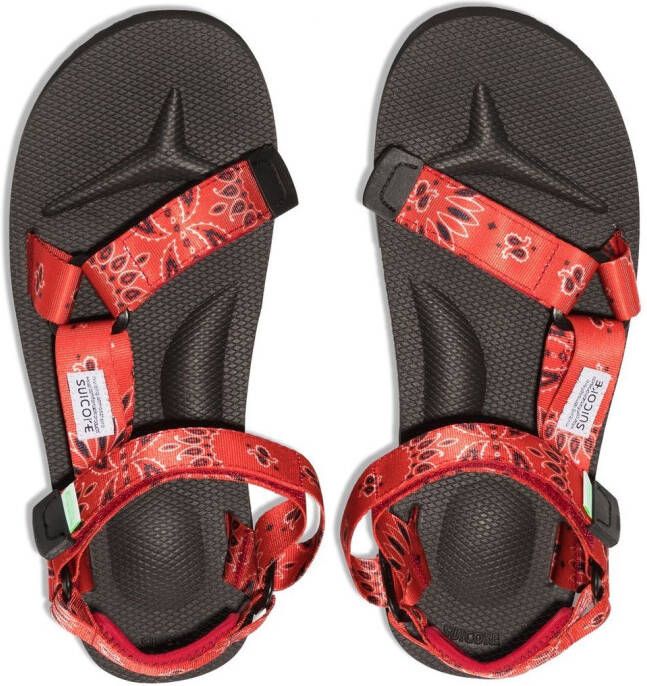 Suicoke DEPA sandalen met bandjes Rood