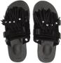 Suicoke Hoto slip-on sandalen Zwart - Thumbnail 4