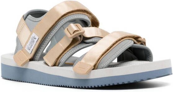 Suicoke KISEE-V sandalen met klittenband Goud