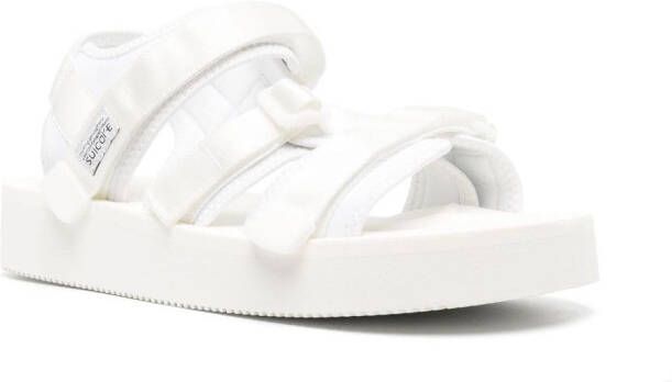Suicoke Kisee-VPO sandalen met logo Wit