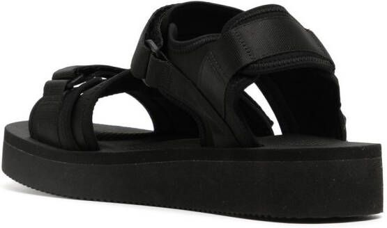 Suicoke Kisee-VPO sandalen met logo Zwart