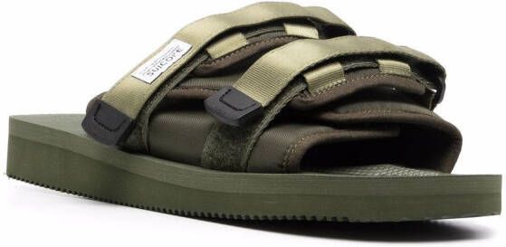 Suicoke Mmoto Cab sandalen met klittenband Groen