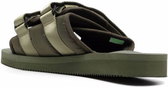 Suicoke Mmoto Cab sandalen met klittenband Groen